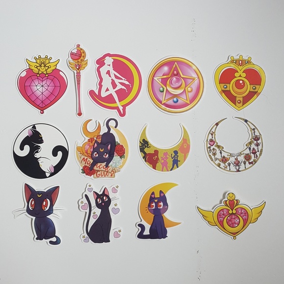 other 75 sailor moon stickers poshmark